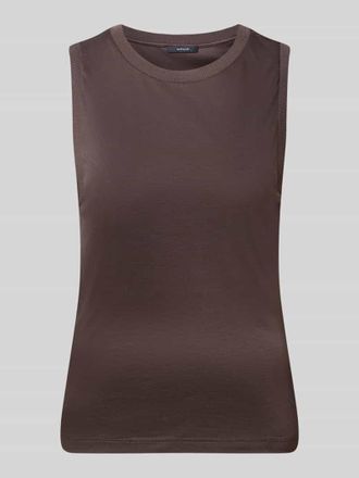 OPUS Regular Fit Top aus reiner Viskose Modell Inise in Dunkelbraun, Gr&ouml;&szlig;e 38
