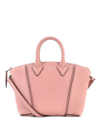 Louis Vuitton Soft Lockit Handbag Leather Nano crossbody bag - Rosa