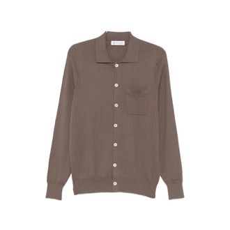 Brunello Cucinelli Ribbed-knit Button-up Cardigan