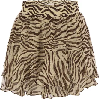 MC2 Saint Barth Eivissa Miniskirt With Ruffles