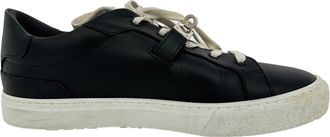 Herm&egrave;s Herm&egrave;s Day lage sneakers in zwart kalfsleer