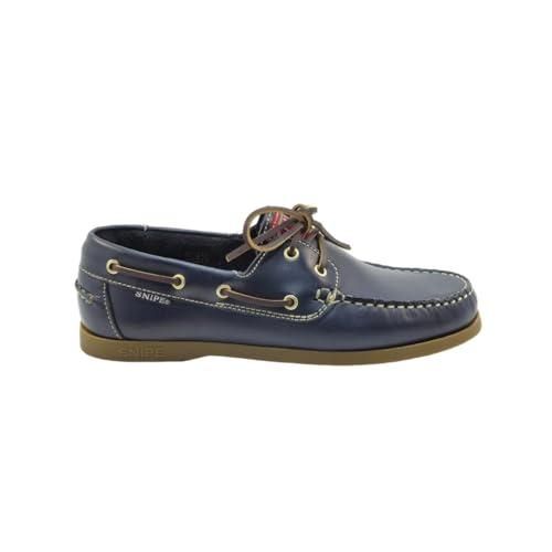 Snipe Nautico Sport Chaussures Nautiques Snipe En Cuir Pour Homme - Confort Marine Et Style Décontracté Chaussures Cuir Homme Snipe
