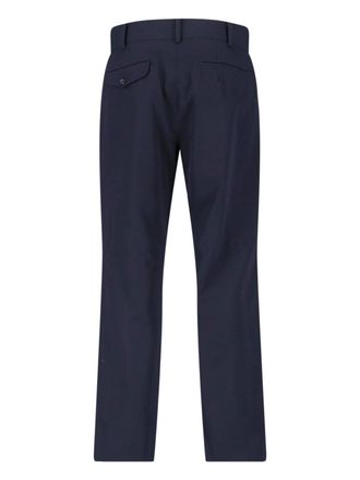 Comme Des Gar&ccedil;ons Mens Trousers Blue Wool