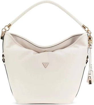 Guess Isola Shoulder Bag - Dames - Schoudertassen - Wit - ONE Size - Tassen