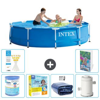 Intex Piscina Con Estructura Redonda - 305x76 Cm - 7-piezas S65