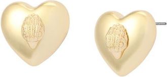 Kurt Geiger Eagle Heart Stud Earrings in Gold at Nordstrom