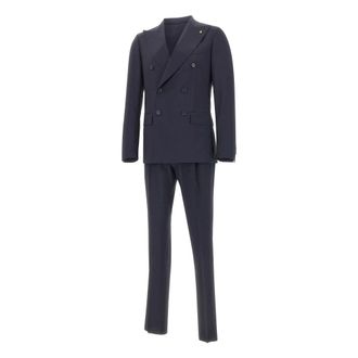 Corneliani Heren, Pakken, Blauw, Maat: XL Wol
