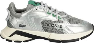 Lacoste Schoenen, Dames, Grijs, 39 EU, Polyester, L003 Neo
