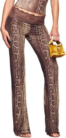 I.AM.GIA Silo Snakeskin Print Pants at Nordstrom, Size Large
