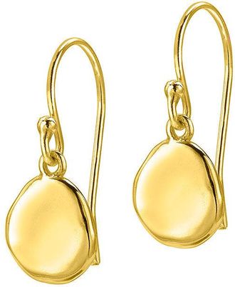 Dower & Hall Dimple Pebble Drop Earrings
