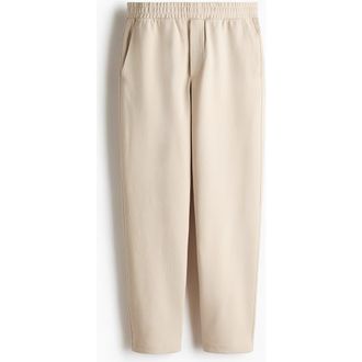 H&M Regular Fit Joggers in Light Beige at Nordstrom, Size Xx-Large