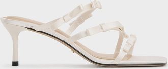 Charles & Keith Jessy Bow Heeled Sandals
