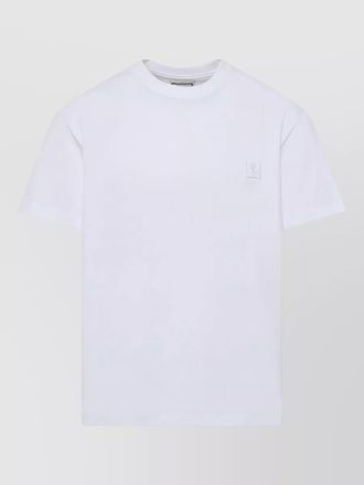 Wooyoungmi crew neck t-shirt short sleeves back print