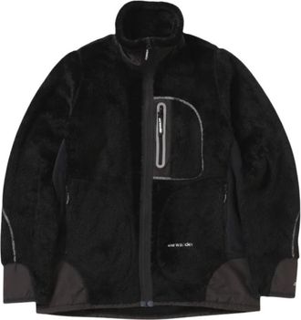 And Wander High Loft Fleece Jacket - Heren - Jassen - Zwart - L - Polyester - Jassen