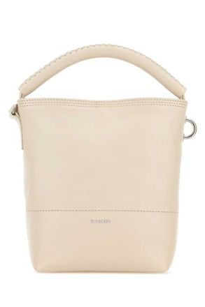 Burberry Ivory B Clip Mini Bucket Bag