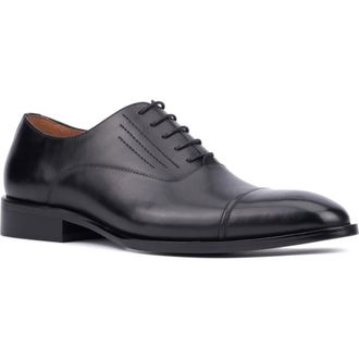 Vintage Foundry Co. Pence Cap Toe Leather Oxford in Black at Nordstrom Rack, Size 11