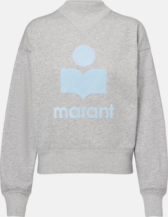 Isabel Marant Felpa Moby in jersey di misto cotone