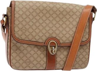 Celine Pre-owned Vintage Cross Body Bag - Dames - Vintage Schoudertas - Beige - ONE Size - Vintage