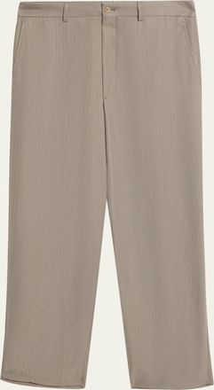 Giorgio Armani Straight-Leg Tailored Pants