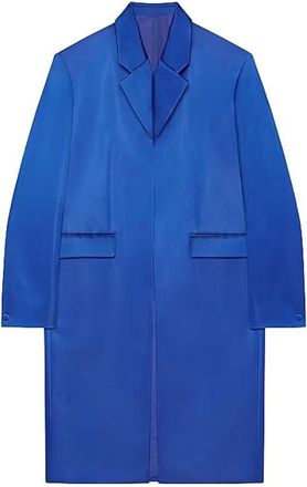 Givenchy Kissing Coat Iris Purple, Brand Size 34 (US Size 0)