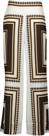 Herzen'sangelegenheit Pantaloni a Palazzo - - Trousers - Donna - Beige - M