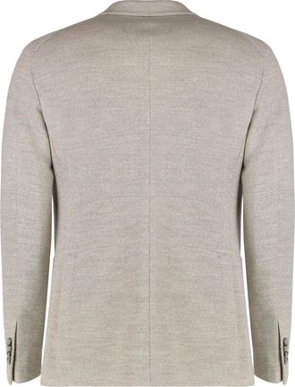 Tagliatore Mens Single-Breasted Jacket Ice Polyester Suit & Dinner
