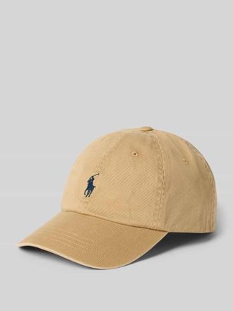 Polo Ralph Lauren Basecap aus reiner Baumwolle in Hellbraun, Gr&ouml;&szlig;e 1