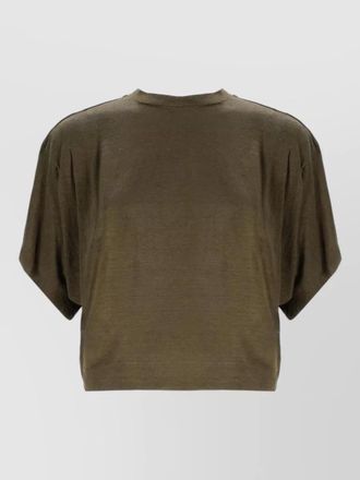 Isabel Marant kianza short sleeve round neck top