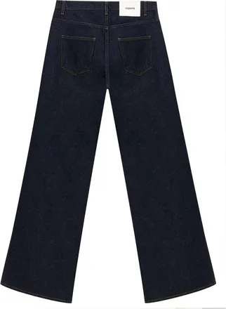 Coperni Womens Blue Cotton High-Waisted Jean Clothing