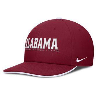 Nike Alabama On-Field Club Nike Mens Dri-FIT College Adjustable Hat in Red | NC1269WABN-BDK