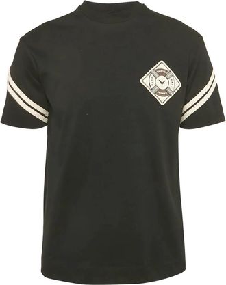 Emporio Armani T-shirt con applicazione - Nero