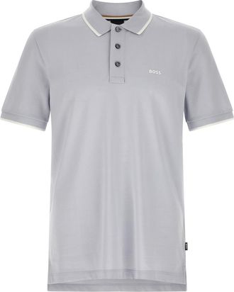 HUGO BOSS Light Blue Parlay Polo Shirt