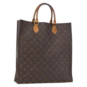 Louis Vuitton Pre-owned Tote Bags, female, Brown, Size: ONE SIZE Pre-owned Canvas Tote Bag