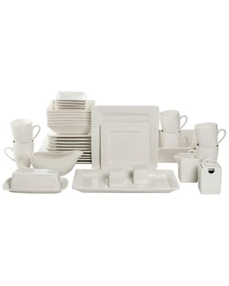 10 Strawberry Street 40Pc Dinnerware Set