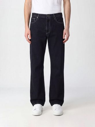 Off-white Jeans straight fit in denim di cotone a cinque tasche