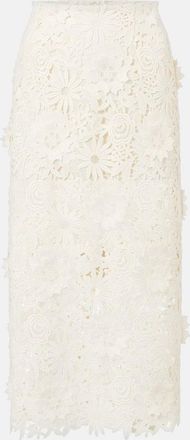 Rotate Gonna a tubino in pizzo