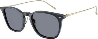 Giorgio Armani Sunglasses, male, Blue, 52 MM, Ar8226T Sunglasses