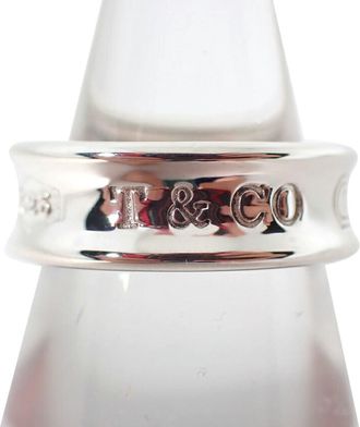 Tiffany & Co. Sterling Silver 925 Band Ring (Pre-Owned)