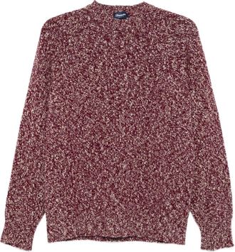 Drumohr Wool Sweater With Mottled Effect