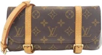 Louis Vuitton Pre-owned Cross Body Bags, female, Brown, Size: ONE SIZE Pre-owned Vintage Cross Body Bag