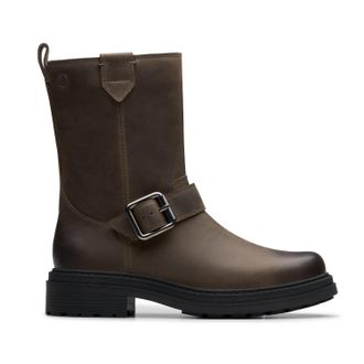 Clarks Orinoco3 Bay in Grey Leather