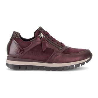 Gabor Schoenen, Dames, Rood, 41 EU, Su&egrave;de, Sneakers