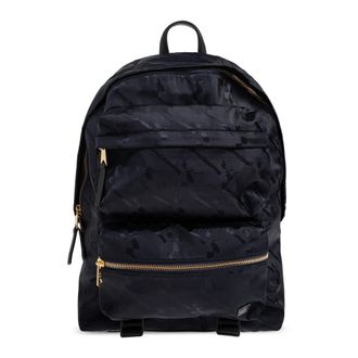 Paul Smith Backpacks, male, Blue, Size: ONE SIZE Backpack with logo patch