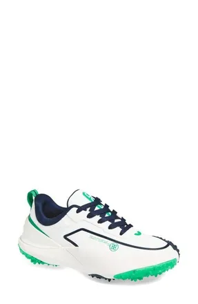 G/Fore G/18 Golf Shoe in Snow/Clover at Nordstrom, Size 10.5