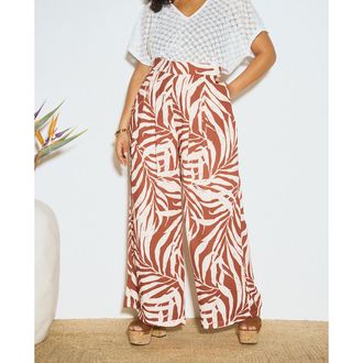 Alme Wijde, bedrukte broek Jeanne