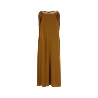 SOEUR Midi Dresses, female, Brown, Size: S Debby Dress