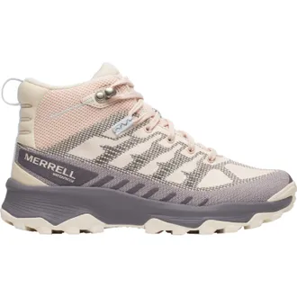 Merrell Womens Speed Eco Mid Waterproof Hiking Boots Pink 6