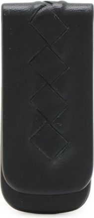 Bottega Veneta Intrecciato Black Leather Money Clip (Pre-Owned)