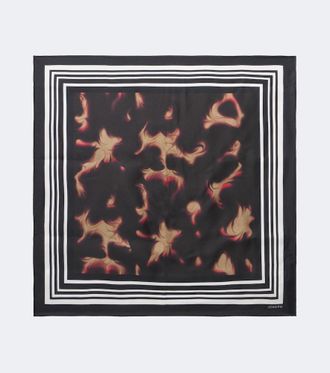 Joseph Danica printed silk twill scarf
