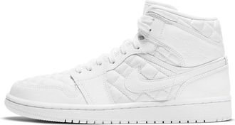 Nike Jordan (WMNS) Air Jordan 1 Mid SE White Quilted DB6078-100